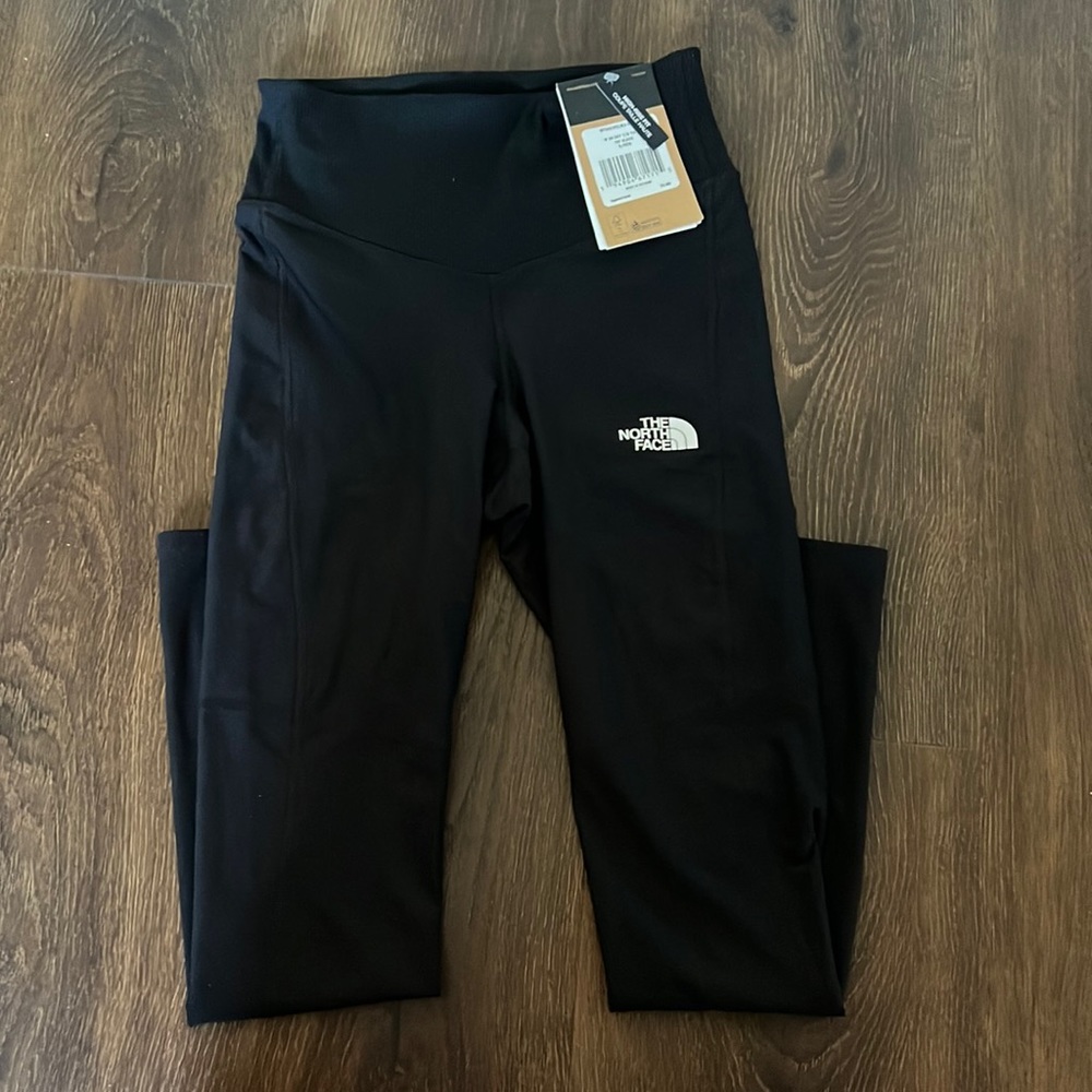 North Face Black leggings in size small
